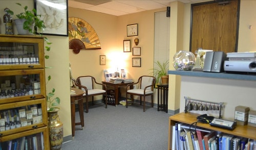 Chinese Acupuncture Clinic interior office